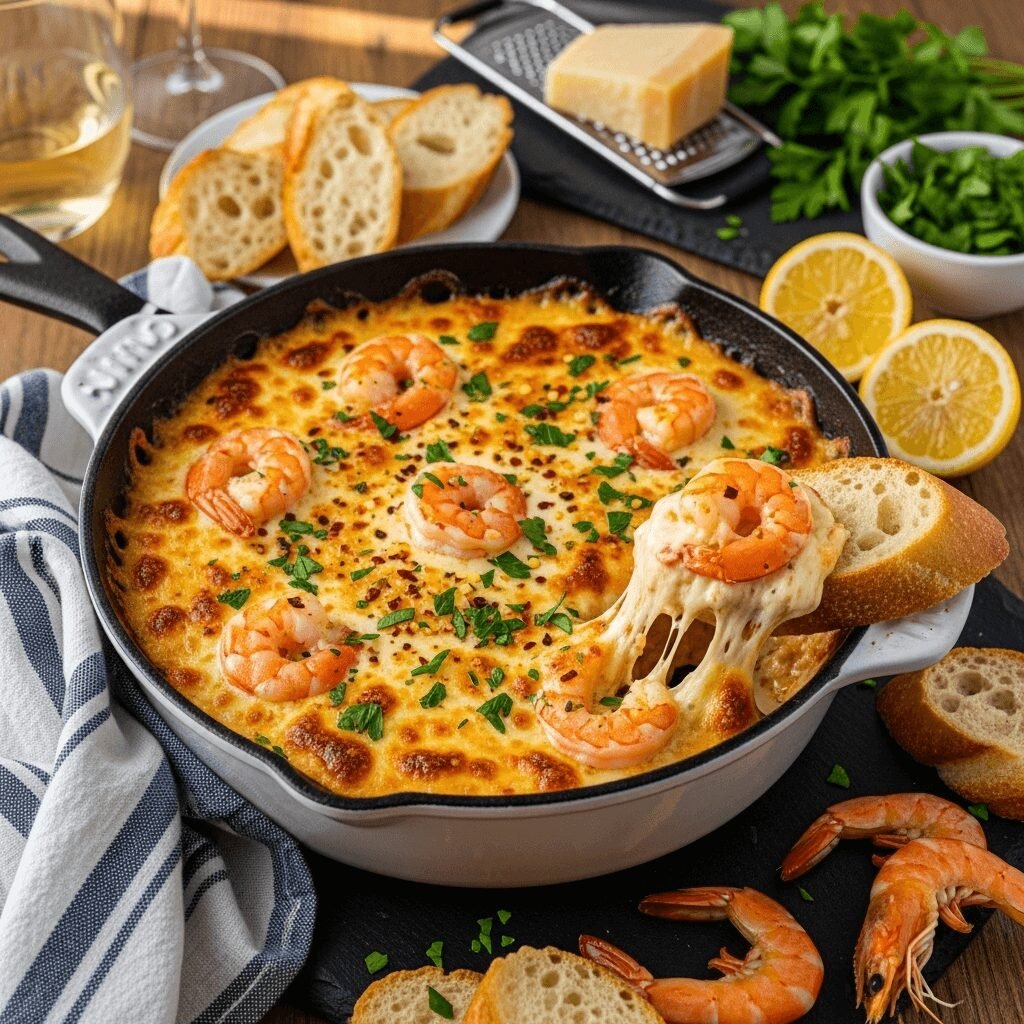 Easy Hot Shrimp Scampi Dip: Your Next Crowd-Pleasing Appetizer